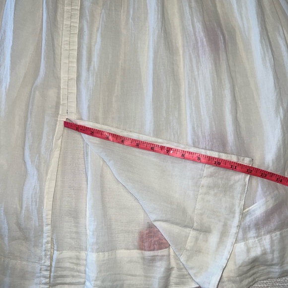 Free People Heating Up Maxi Slip Dress NWOT Small Ivory Cream - Picture 12 of 16